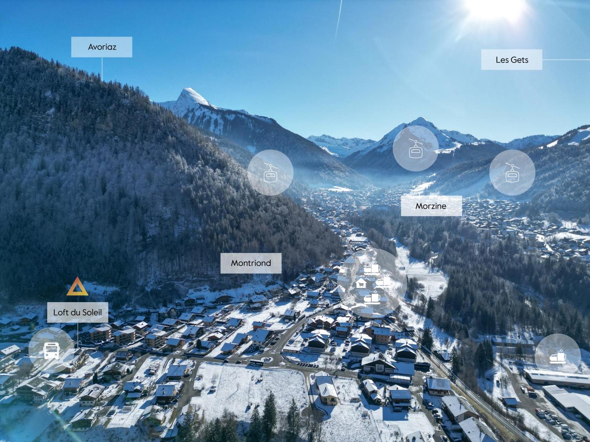 Roof Top Moutain View Direct Access Morzine Avoriaz Montriond Dış mekan fotoğraf